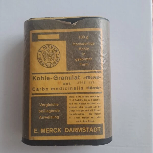 E. Merck Darmstadt Kohle-Granulat 100 g