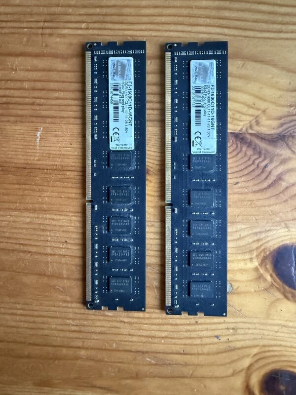 Pārdodu G.SKILL DDR3 16 GB RAM komplektu (2x8 GB).
