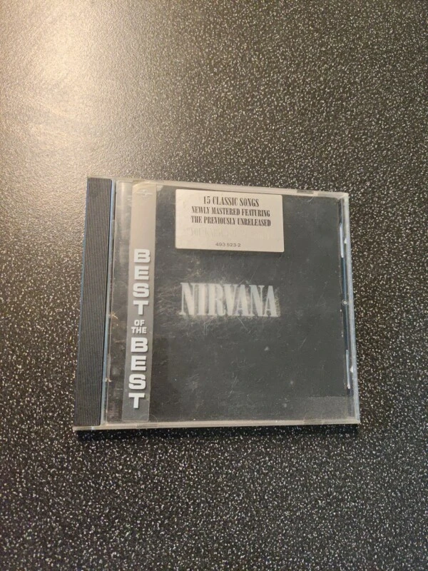 Nirvana Best of the Best CD Labs pirmais izdevums